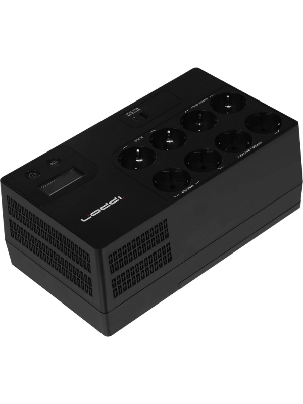 ИБП Ippon Kirpich 1050 600Вт 1050ВА черный (2003038)