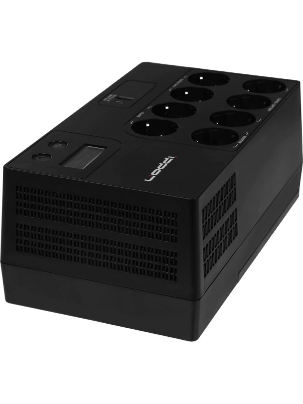 ИБП Ippon Kirpich 850 480Вт 850ВА черный (2003036)