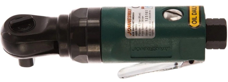 Трещотка пневматическая Jonnesway JAR-1013, 40 Нм, 3/8, укороченная