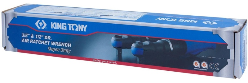 Трещотка пневматическая KING TONY 3/8, 108 Нм (37323-080)