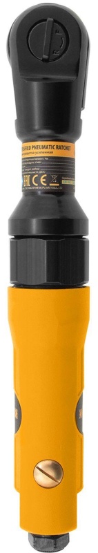 Трещотка пневматическая усиленная DENZEL RP100, 1/2, 100 Нм (57475)