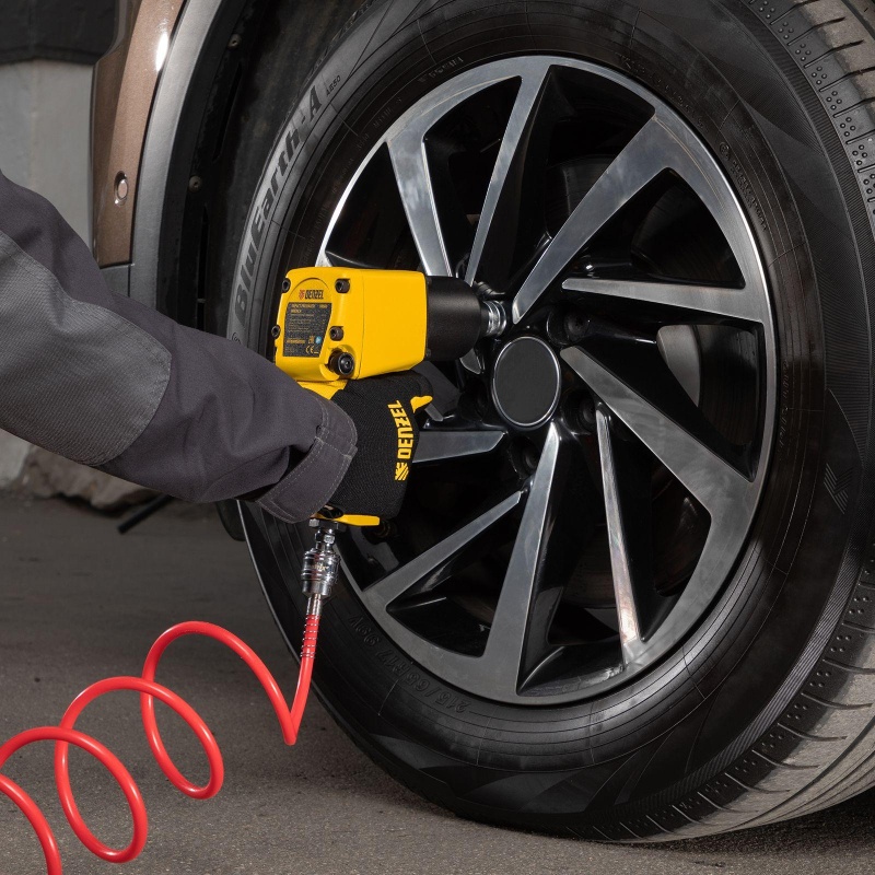 Гайковерт пневматический ударный DENZEL IW860, 1/2, 868 Нм (57472)