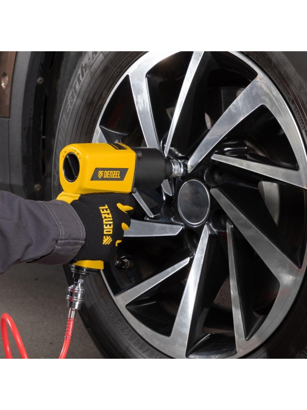 Гайковерт пневматический ударный DENZEL IW1500SP, 1/2, 1490 Нм (57474)