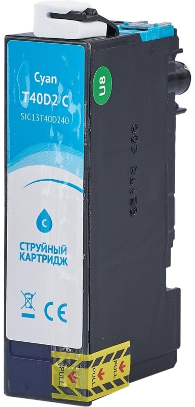 Картридж струйный Sakura SAC13T40D240 для Epson SureColor , голубой, 56 мл