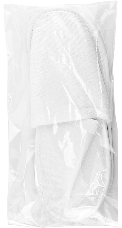 Тапочки одноразовые СтандМахраСпанб,закр.мыс,иск.махр180гр/м,ЭВА3мм