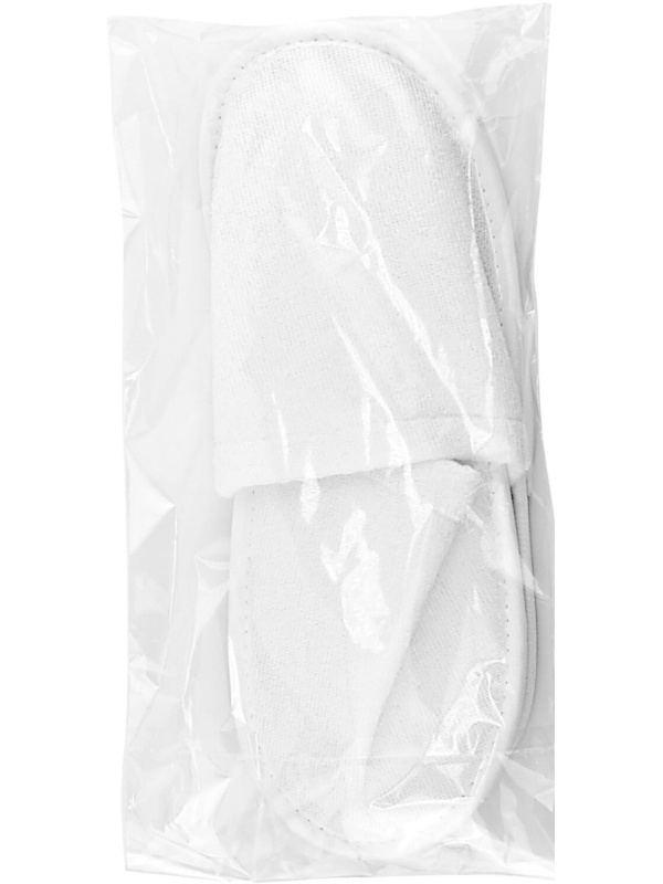 Тапочки одноразовые СтандМахраСпанб,закр.мыс,иск.махр180гр/м,ЭВА3мм