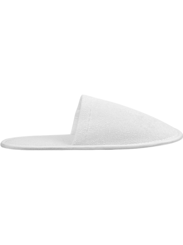 Тапочки одноразовые СтандМахраСпанб,закр.мыс,иск.махр180гр/м,ЭВА3мм