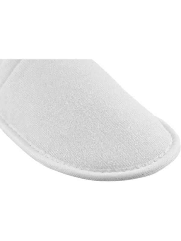 Тапочки одноразовые СтандМахраСпанб,закр.мыс,иск.махр180гр/м,ЭВА3мм