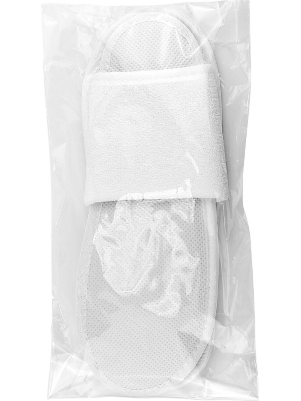 Тапочки одноразовые СтандартМахра,отк.мыс,махр180г/кв2,Эва 3мм