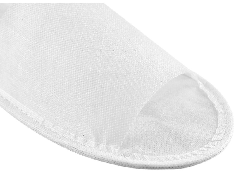 Тапочки одноразовые спанбонд, отк.мыс, Эва 3мм