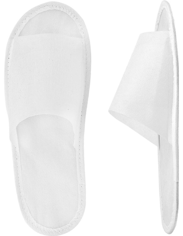 Тапочки одноразовые спанбонд, отк.мыс, Эва 3мм