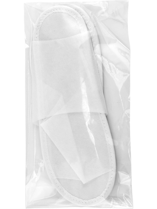 Тапочки одноразовые спанбонд, отк.мыс, Эва 3мм