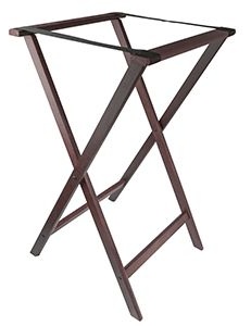 Подставка для подносов напольная;бук;,H=83,L=47,B=43см;махагон