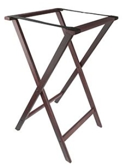 Подставка для подносов напольная;бук;,H=83,L=47,B=43см;махагон