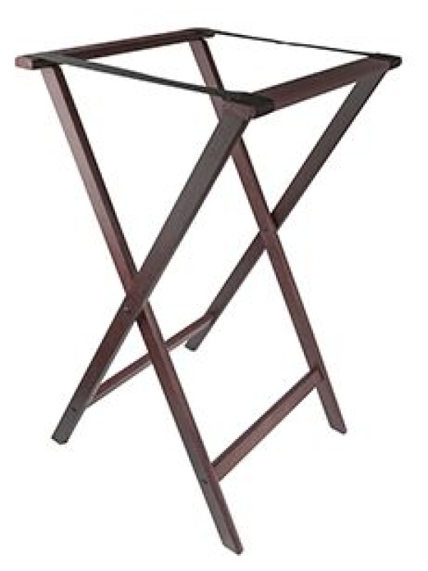 Подставка для подносов напольная;бук;,H=83,L=47,B=43см;махагон