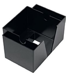 Подставка барная «Пробар» (3 отделения);абс-пластик;,H=13,L=19,B=14см;черный