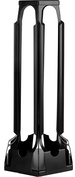 Диспенсер для капсул;металл;,H=36,L=15,B=17см;черный