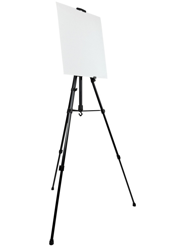 Мольберт металлический Комус Арт переносной, 93x160x83 см, с чехлом