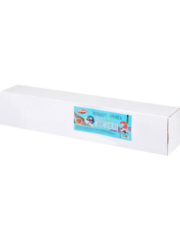 Мольберт металлический Комус Арт переносной, 93x160x83 см, с чехлом