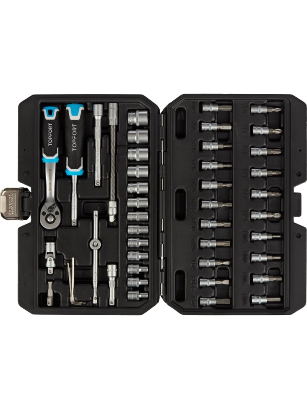 Набор инструмента TOPFORT 46 предметов 1/4