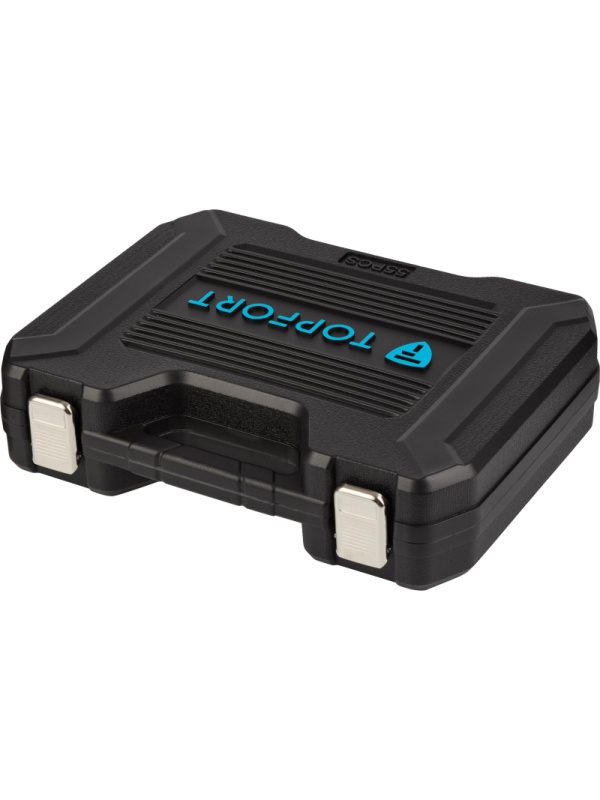 Набор инструмента TOPFORT 56 предметов 1/4 и 1/2