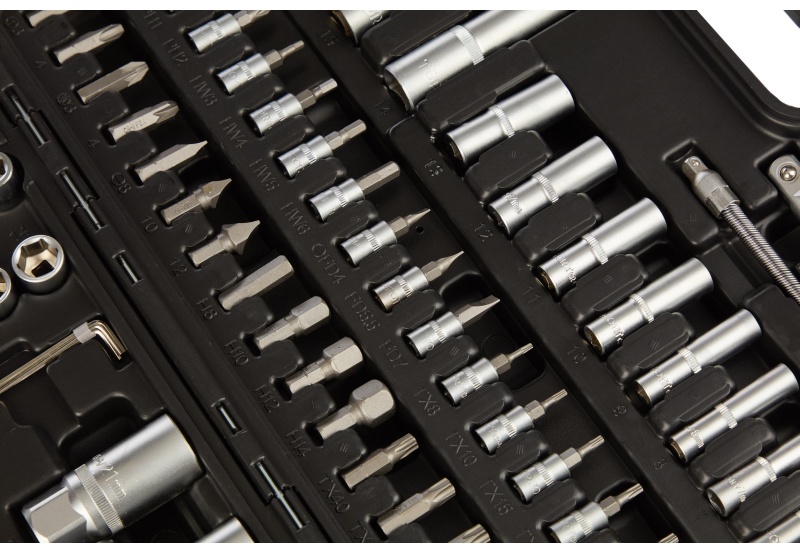 Набор инструмента TOPFORT 94 предметов  1/4 и 1/2