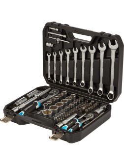 Набор инструмента TOPFORT 82 предметов 1/4 и  1/2