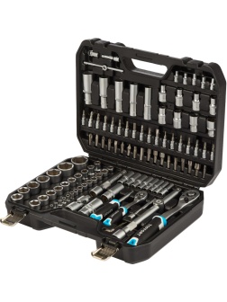 Набор инструмента TOPFORT 110 предметов 1/4 и 1/2