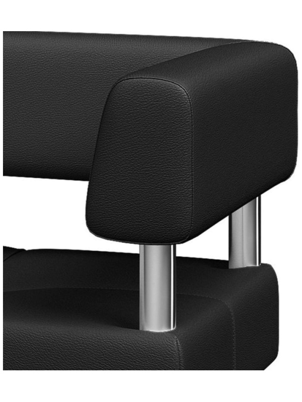 Кресло MV_ Комус Мебель Balance (Bu1-2) к/з Or.16/Ec.3001 черн