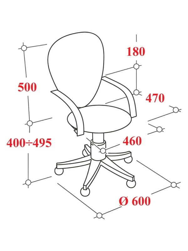 Кресло VT_EСhair-304 (LT) N TC Net ткань черн/сетка оранжевая, пластик