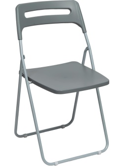 Стул XPP_Комус Мебель раскладной Folding серый