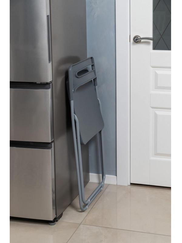 Стул XPP_Комус Мебель раскладной Folding серый