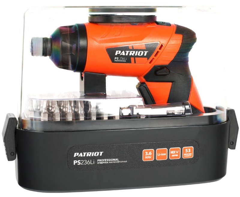 Отвертка аккумуляторная PATRIOT PS 236Li (180201323)