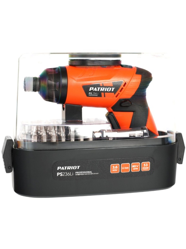 Отвертка аккумуляторная PATRIOT PS 236Li (180201323)