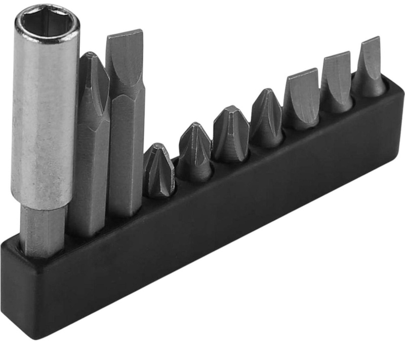 Отвертка аккумуляторная DEKO ZKS4, 4В, с набором оснастки 10 шт (063-4113)