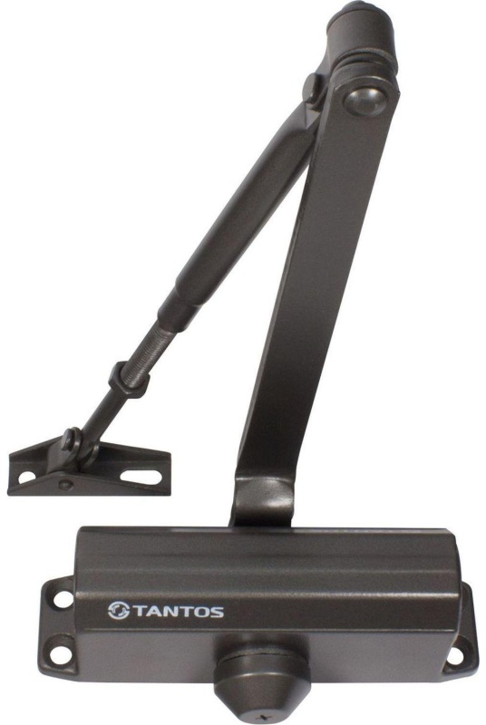 Доводчик TANTOS TS-DC045 графит дверной, усилие EN2, вес двери до 50 кг