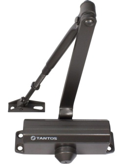 Доводчик TANTOS TS-DC045 графит дверной, усилие EN2, вес двери до 50 кг