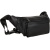 Сумка мужск 2019 черная на пояс из кожи