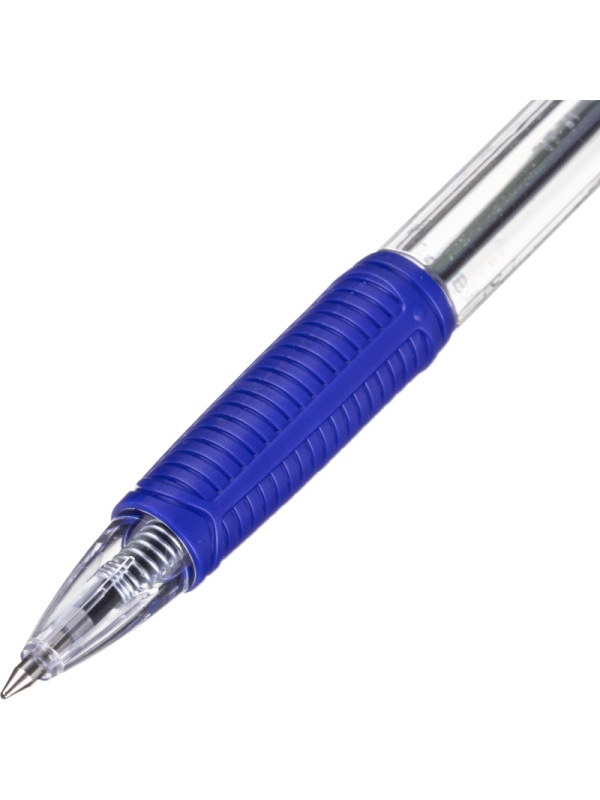 Ручка шариковая автоматическая Комус Neptune, д.ш. 0,5 мм, манж, синяя