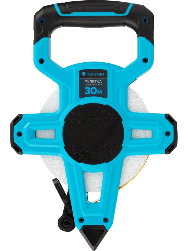 Рулетка геодезическая TOPFORT Geo 30 м х 15 мм (2019141)