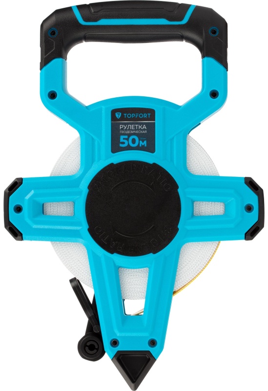 Рулетка геодезическая TOPFORT Geo 50 м х 15 мм (2019142)