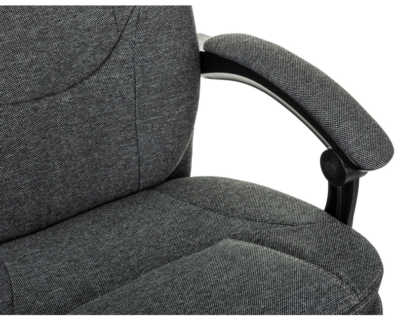 Кресло VB_Бюрократ CH-868MSG-BF серый с подст.для ног черный