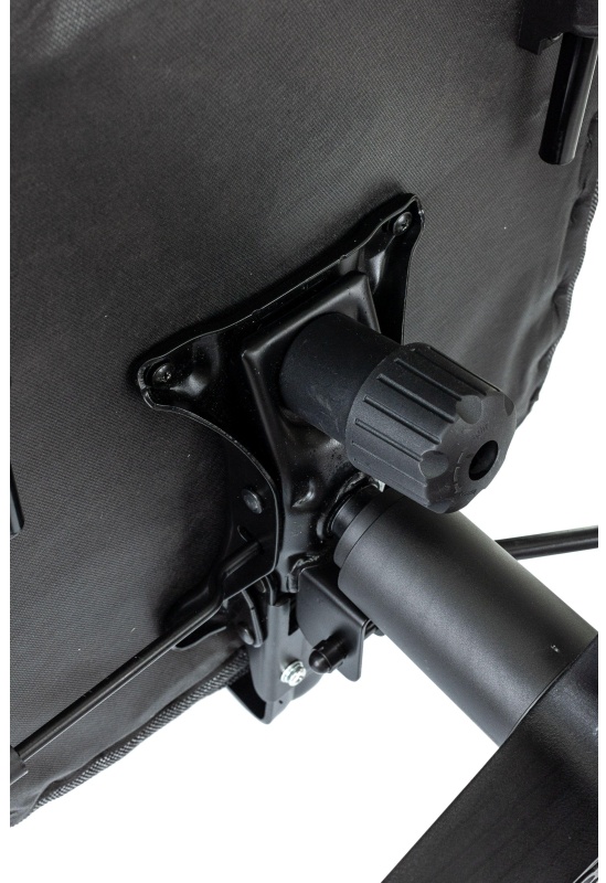 Кресло VB_Бюрократ CH-868MSG-BF серый с подст.для ног черный