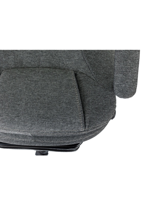 Кресло VB_Бюрократ CH-868MSG-BF серый с подст.для ног черный