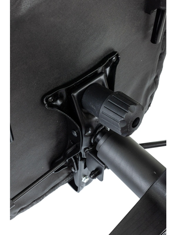 Кресло VB_Бюрократ CH-868MSG-BF серый с подст.для ног черный