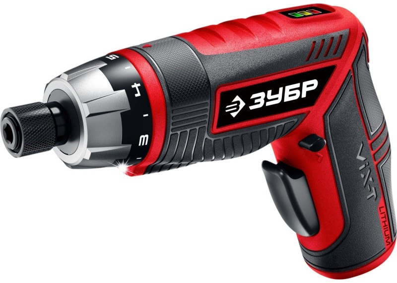 Отвертка  аккумуляторная трансформер ЗУБР ViX-T 10 бит (ЗО-ЕМ-3.6 Ли)