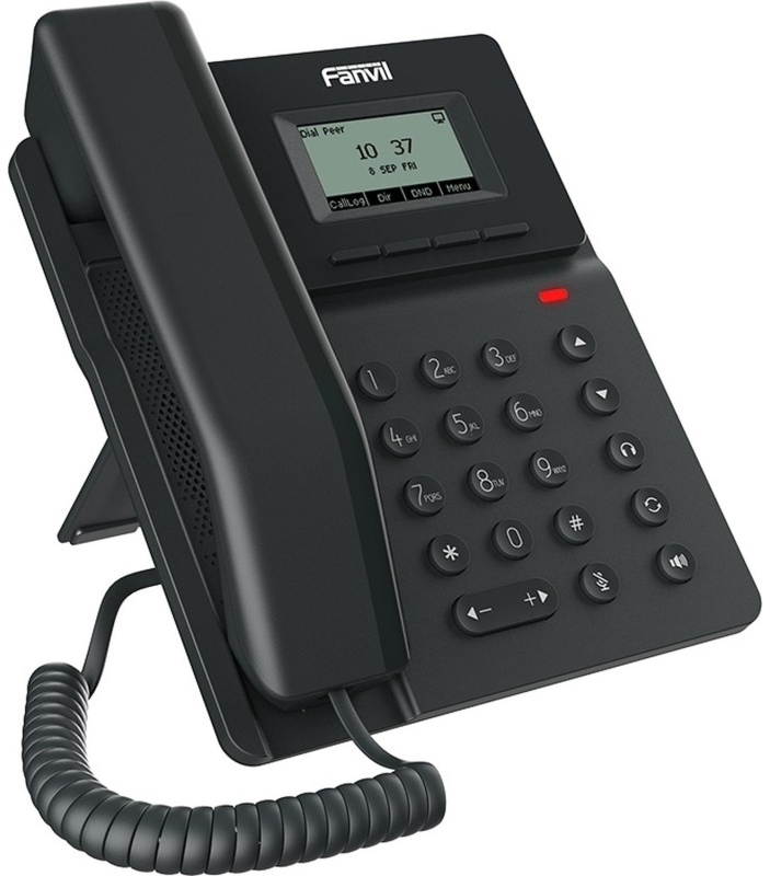 IP-телефон Fanvil V50P,132x64, 2.3-inch,HD voice,2 SIP,4 Line,Opus+IPV6,PSU