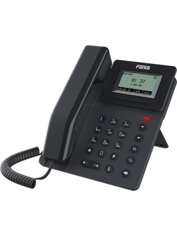 IP-телефон Fanvil V50P,132x64, 2.3-inch,HD voice,2 SIP,4 Line,Opus+IPV6,PSU