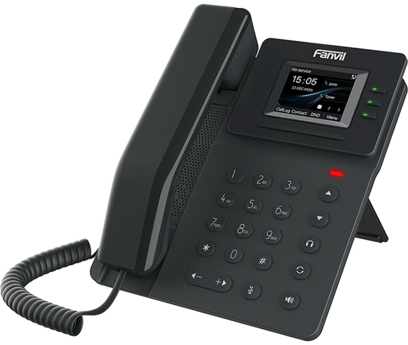 IP-телефон Fanvil V60P,320X240, 2.4,HD voice,4 SIP,6 DSS,Opus+IPV6,PSU