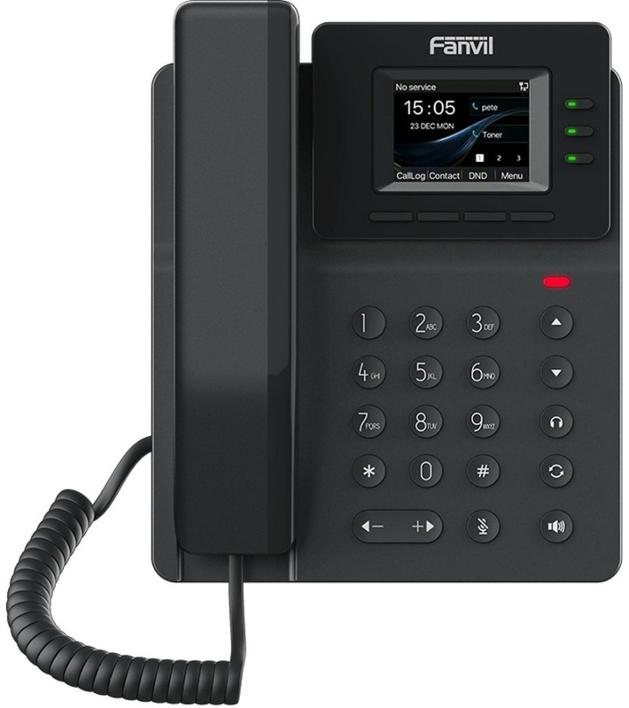 IP-телефон Fanvil V60P,320X240, 2.4,HD voice,4 SIP,6 DSS,Opus+IPV6,PSU